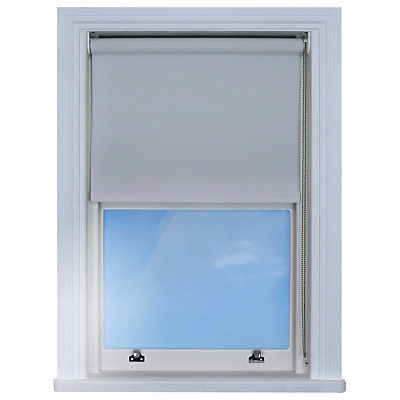 Bloc Made to Measure Fabric Changer Blackout Roller Blind Pure White Bloc Made to Measure Fabric Changer Blackout Roller Blind Pure White